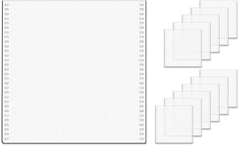 12 Sheets Frosted PP Small Cash Envelope 3.15x3.5 Inch Zipless Mini Budget Cash Stuffing Envelopes No Tab No Hole Card Pockets for Money Planner B...