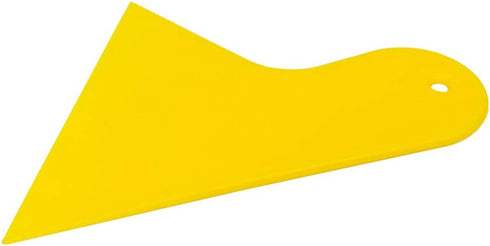 Yellow Plastic Scraper Tool Car Vinyl Wrap Squeegee Window Film Squeegee for Removing Air Bubbles, or Removing Glass Decals 4Pack...