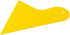 Yellow Plastic Scraper Tool Car Vinyl Wrap Squeegee Window Film Squeegee for Removing Air Bubbles, or Removing Glass Decals 4Pack...