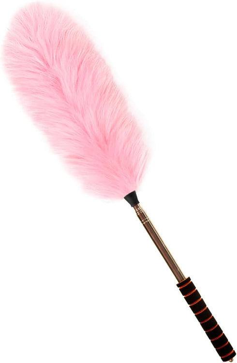 Lambs Wool Extendable Household Cleaning Duster 64" Wall Duster Cleaner with Stainless Steel Long Handle and Extension Pole for Cleaning High Ceil...