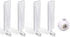 4G 5G LTE Antenna 9dBi SMA Male Cellular White SMA Antenna for Wireless CPE Router Hotspot Cellular Gateway Industrial IoT Router Trail Game Camer...