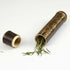 Unique Black Bamboo Storage Tube - Eco Friendly & Hand-crafted | Portable, natural toothbrush case - perfect for storing coffee beans, all kinds o...