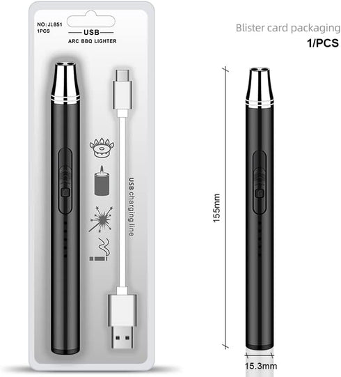 REDBANK Electric Candle Lighter USB Plasma Lighters, ARC Lighters Electric Lighters Rechargeable Windproof Lighters Long for Candle Lighter & Gril...