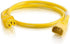 C2G Power Cord, Long Extension Cord, Power Extension Cord, 14 AWG, Yellow, 8 Feet (2.43 Meters), Cables to Go 17562...