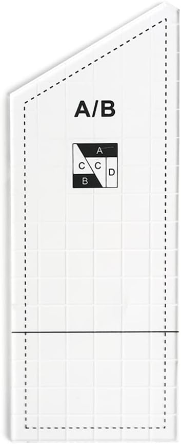 Quilting Cutting Template - Acrylic Quilt Templates for Quilting Sewing Cutting Patterns, Quilting Rulers and Templates for Sewing Machine Cutting...