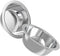 45oz Stainless Steel Dog Bowls Set 2 Pack for Replacement Dog Bowl for Stand, 5.6 Cups Metal Dog Bowls with 1.97 inch Deep, Large Dog Water Bowl f...