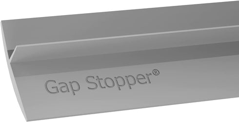 Gap Stopper® Pro - 21" Gray, Professional Grade, FDA Heavy 8.6 oz Silicone, Set of 2, Covers Gap between Stove & Countertops...