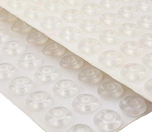 50Pcs Clear Self-Adhesive Sound Dampening Rubber Bumpers Pads for Silencing Closing Doors,Cabinets,Home Improvement....