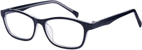 ALWAYSUV Kids Teens Blue Light Blocking Glasses with Anti-Glare,Cut UV400 Transparent Lens,Computer Reading Glasses Black...