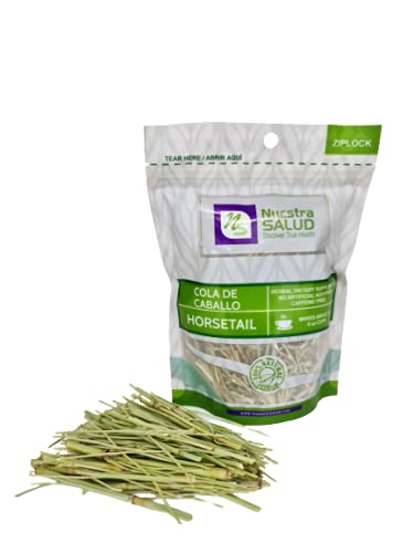 Horsetail Tea Cola de Caballo Hierba Herbal Tea Zip-Lock Bag (30g) 1.06oz- 100% Natural and Caffeine Free Detox...