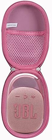 Hard Travel Case for JBL Clip 4 - Portable Mini Bluetooth Speaker (Pink)......