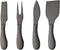 4 Pieces Cheese Knives Set, Premium Stainless Steel Cheese Slicer Cheese Cutter Perfect for Parties Wedding Christmas Birthday - Matte Black...