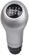 Gear Shift Knob Head Gear Cover Shift Lever Stick for Ben-z W203 S203 CL203 W209 W204 C204 C63 C300 C250 W207 A207 W212 (Silver, R is on top)...