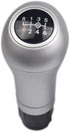 Gear Shift Knob Head Gear Cover Shift Lever Stick for Ben-z W203 S203 CL203 W209 W204 C204 C63 C300 C250 W207 A207 W212 (Silver, R is on top)...