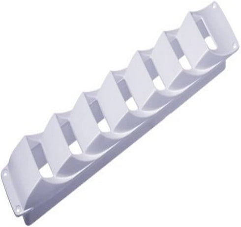 38535 7-2-5 White Low Profile Louvered Vent...