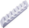 38535 7-2-5 White Low Profile Louvered Vent...