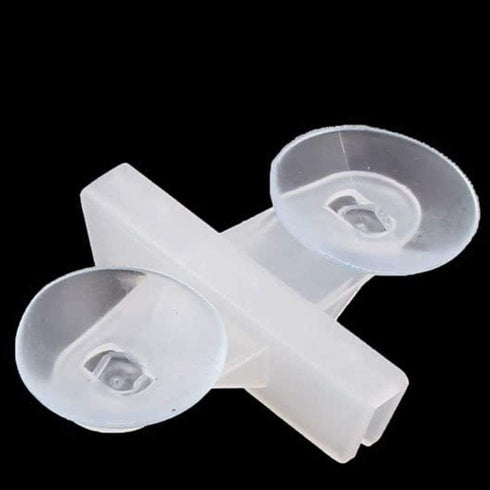 Aquarium Fish Tank Breeding Separator Glass Suction Cup Divider Sheet Holder Clip 12Pcs Clear...