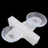 Aquarium Fish Tank Breeding Separator Glass Suction Cup Divider Sheet Holder Clip 12Pcs Clear...