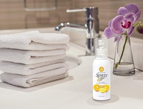 Citra Solv Air Scense & Go Before-You-Sit Toilet Spray, Original Citrus, 2 Fl Oz...