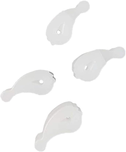 Pack of 4 80040 Washer Agitator Dog Directional Cogs Replacement Kit for Whirlpool & Kenmore Washer, Replaces 285612, 285770, 3109, 3366877, 387091, 99989668, AP3119063