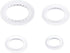 Teensery 4 Pcs Plastic Oval Cookie Cutter Set, Double Sided, 4 Sizes, Biscuit, Cake, Paste, Baking Molds, Kitchen Tools...