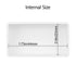 LeMotech Project Box 5 Pieces ABS Plastic Electrical Project Case Small Junction Box for Electronics White 1.97 x 1.10 x 0.59 inch (50 x 28 x 15 m...