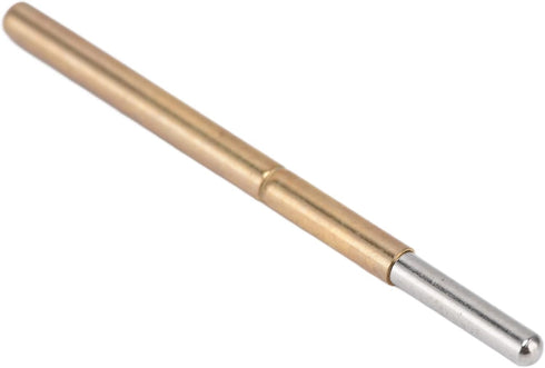 Spring Contact Probe, 100PCS Round Pogo Pins Stainless Steel Wire Mini Size with Brass Plunger for Circuit Soldering Projects...