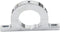 Aluminum Universal Steering Billet 2" Steering Column Keyed No Drop Mount for Most Common Fit for GM GMC Chevy Dodge Ford 2" Hole Brushed Underdas...
