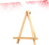 1pc Picture Frame Holder Stand Card Stand Canvas Stand Desktop Stand Photo Holders Table Tripod Natural Wood Frame Mini Tripod Easel Photo Frame P...