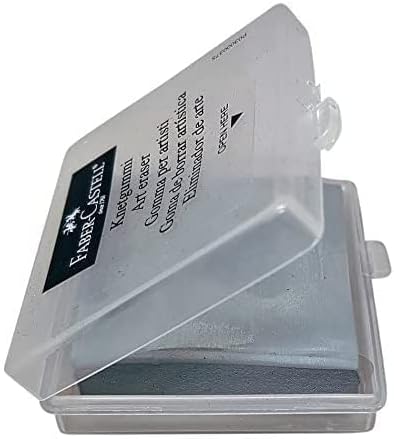 Faber-Castell Erasers - Drawing Art kneaded Erasers, Large Size Grey - 4 Pack...