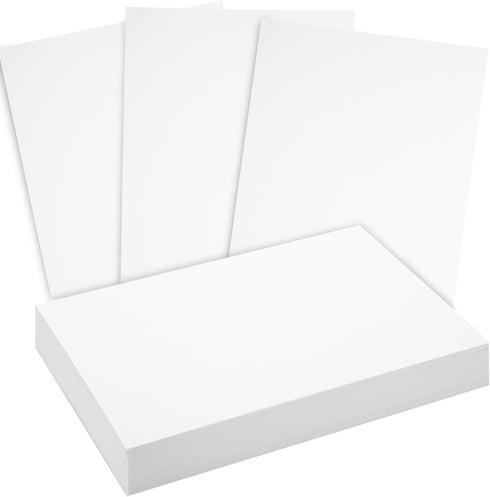 BigOtters 27 Sheets White Cardstock Paper, A4 Craft Card Stock Heavy Weight Card Stock Paper for Card Making Kids Art Crafts Scrapbooking 250gsm...