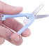Folding Scissors, 2 Pcs Kids Scissors Portable Scissors Paper Cutting Scissors Safety Scissors for Scrapbooking Art DIY Craft Students Teaching Fa...
