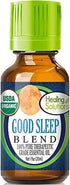 Healing Solutions Oils - 1 oz Sleep Essential Oils for Diffuser, Relaxation, Organic, Pure, Undiluted, Dream Essential Oil Blends - 30 ml - Essent...