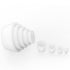 stonylab Silicone Filter Adapter Cones, 9-Pack Durable Tapered Collar Rubber Stopper Buchner Funnel Flask Cones Adapter Set, Wear Resistance Smoot...