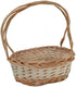 Wald Imports Brown Willow Decorative Storage Basket...