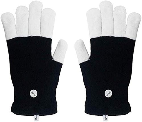 Luwint Kids LED Gloves Finger Light up Gloves - Flashing Autistic Cool Toys for Boys Girls, Children 3-7 Years...