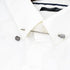 2 Pieces Collar Pin Collar Bar Collar Bar Pin Shirt Collar Bar Tie Pins Necktie Pins Clip Clasp Lapel Stick Brooch Screw Design Shirt Collar Bar f...