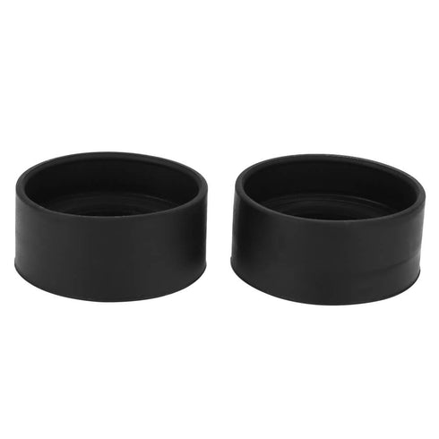 2PCS Microscope Goggle 32-36mm Diameter Eyepiece Cover Binocular Eye Cups Replacement Soft Rubber Stereo Microscope Accessory (Flat Angle) (KP-H2 ...