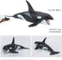 Solid Sea Animals Educational Toys,Simulation Ocean Shark Sea Creature Toy for Toddlers Kids (Killer Whale)...