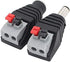 DC Power Connector Plug 10 Pairs Male and Female DC Connector 5.5mm x 2.1mm Power Jack Plug Adapter Socket for CCTV Camera and Led Strip...