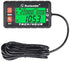 Runleader Hour Meter Tachometer, Maintenance Reminder, Alert RPM Reminder, Initial Hours Settable, Battery Replaceable, Use for Lawn Mower Generat...