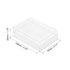 uxcell Centrifuge Tube Rack Storage Box 70-Well Polypropylene Holder for 0.2ml Micro Centrifuge Tubes, Samples 5mm Hole Dia 2Pcs...