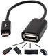 Master Cables Micro USB 2.0 OTG Cable, On The Go Adapter, Male Micro USB to Female USB for LG G4,Samsung S6 Edge S4 S3 Android Smart Phones Tablet...