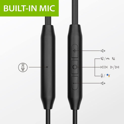 Avantree C171 - Wired USB C Headphones &Microphone for Sports and Running with Over-Ear Earbud Hooks and in-Line Volume Control, Compatible with S...