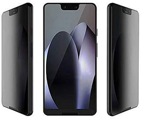 Anti-spy Glass Screen Protector for Google Pixel 3 - Premuim Clear Anti Scratch Anti-peeping Privacy Screen Tempered Glass for Google Pixel 3 (2pa...
