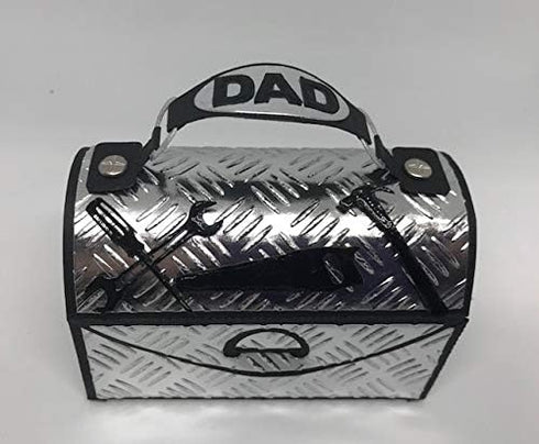 KSCRAFT Lunch Box Happy Mail Favor Bag Metal Cutting Dies Stencils for DIY Scrapbooking/Photo Album Decorative Embossing DIY Paper Cards...