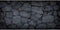 AWERT 48x24 inches Dark Grey Rock Aquarium Background Stone Fish Tank Background Rocky Terrarium Background Polyester Background...