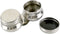 Stainless Steel Double Dipper Palette Cup with Screw Lid and Clip Oil Container for Acrylic or Oil Paint...