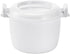 DOITOOL Microwave Rice Cooker Mini Microwave Steamer Microwave Rice Maker Vegetable Steamer Pot Microwave Cookware with Lid for Rice Vegetables, 1...