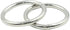 Multi-Purpose O Ring Welded Stainless Steel Rings 4mm/0.16" Thick 40mm/1.6" Outer Dia - Pack of 10pcs...